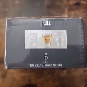 Skull Shot Glass Set